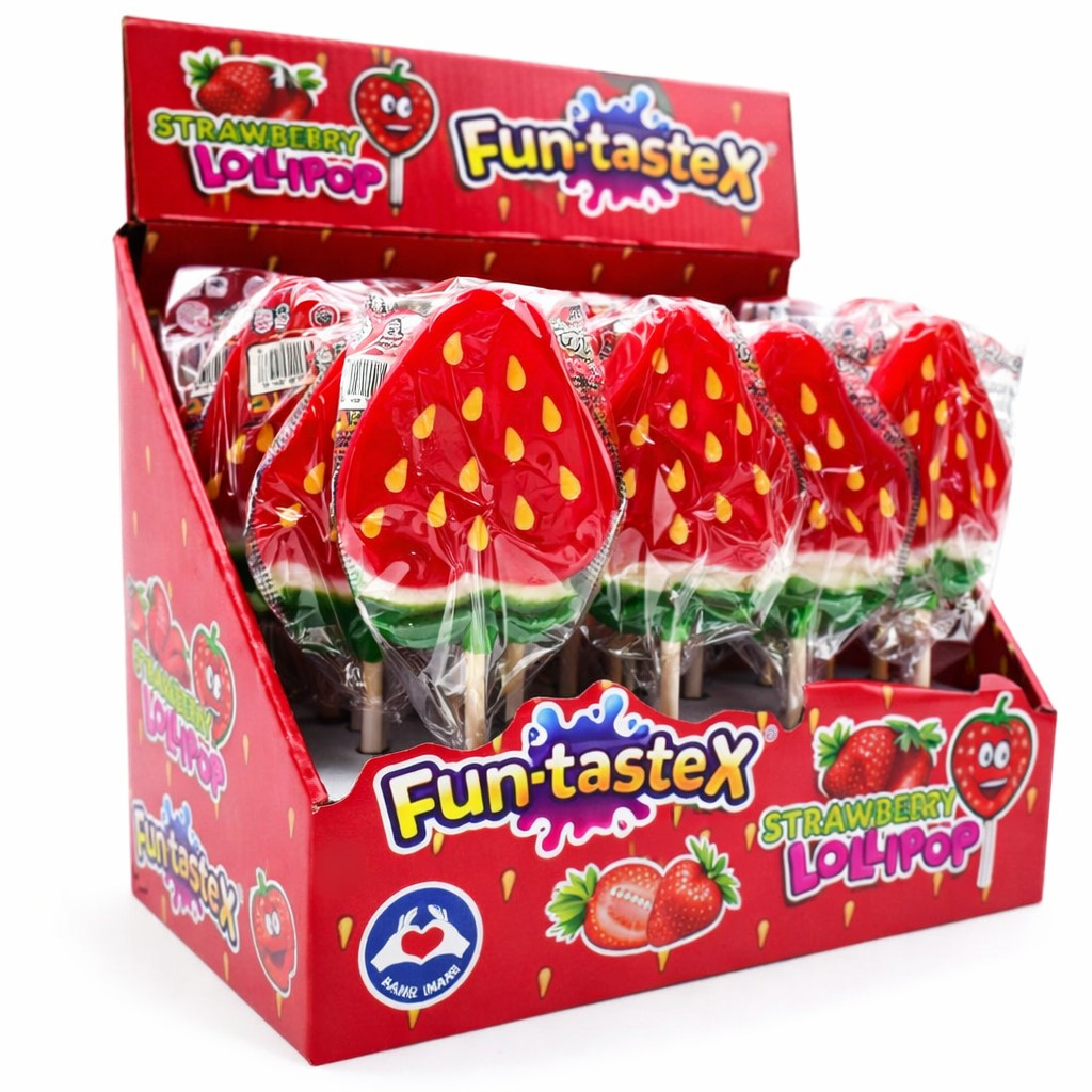 Fun-TasteX - Lolly Strawberry