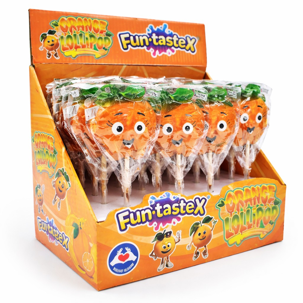 Fun-TasteX - Lolly  Orange