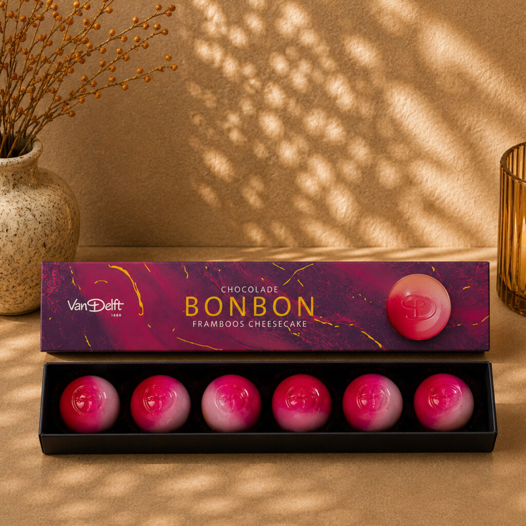 Van Delft Bonbons Framboos Cheesecake 