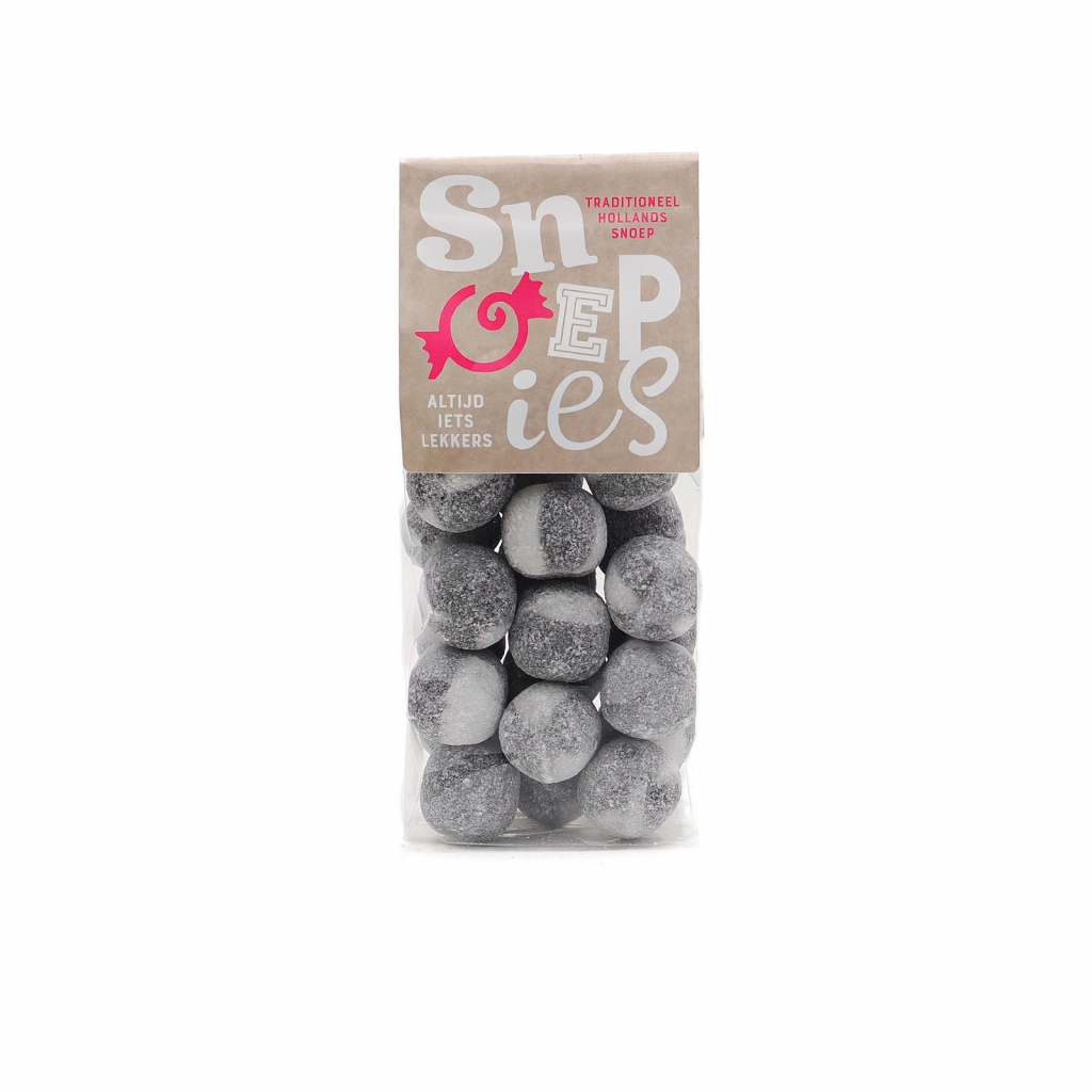 Snoepies - Zwart wit Kogels