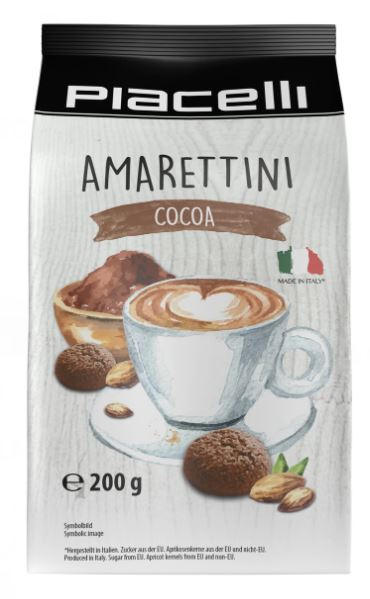 Biscuits Amarettini cacao 200g