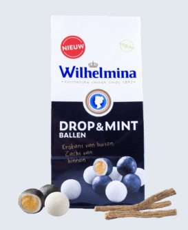 Wilhelmina Drop&Mint ballen 200gr