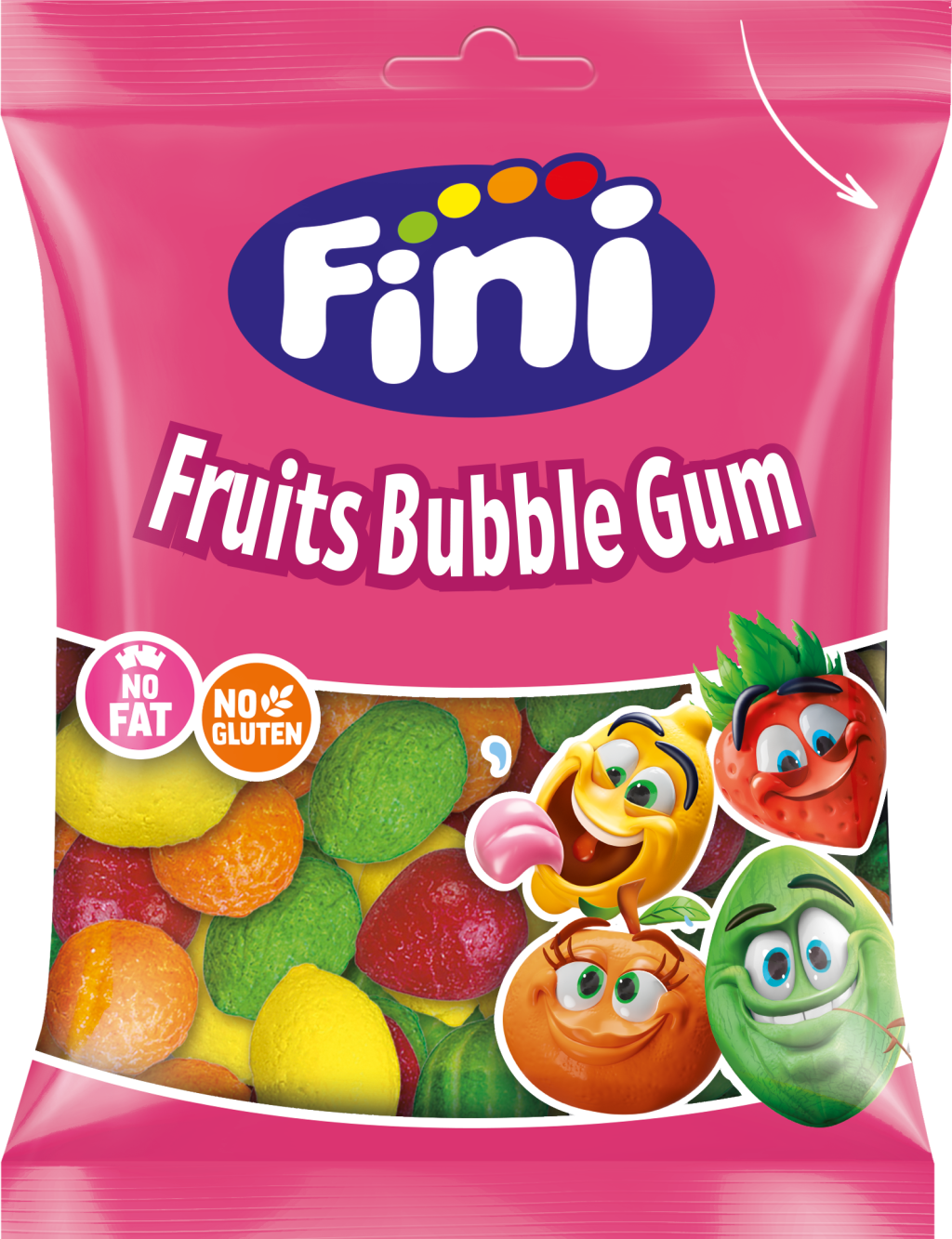 Fini - Fruits Bubble Gum 90gr